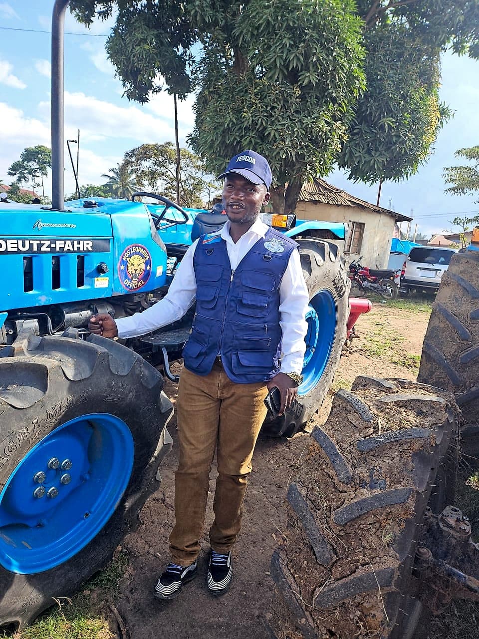 Démonstration de matériel agricole